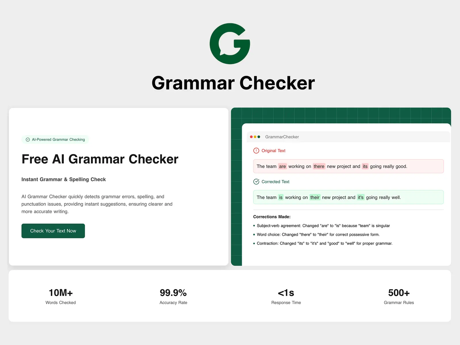 Screenshot 2 of GrammarChecker