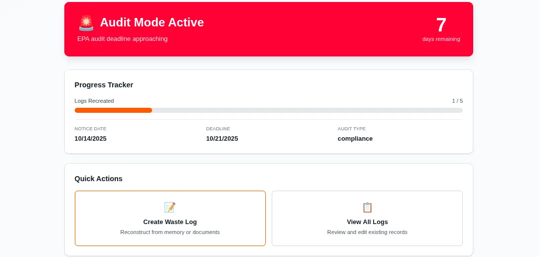 Screenshot 6 of ComplianceLogger