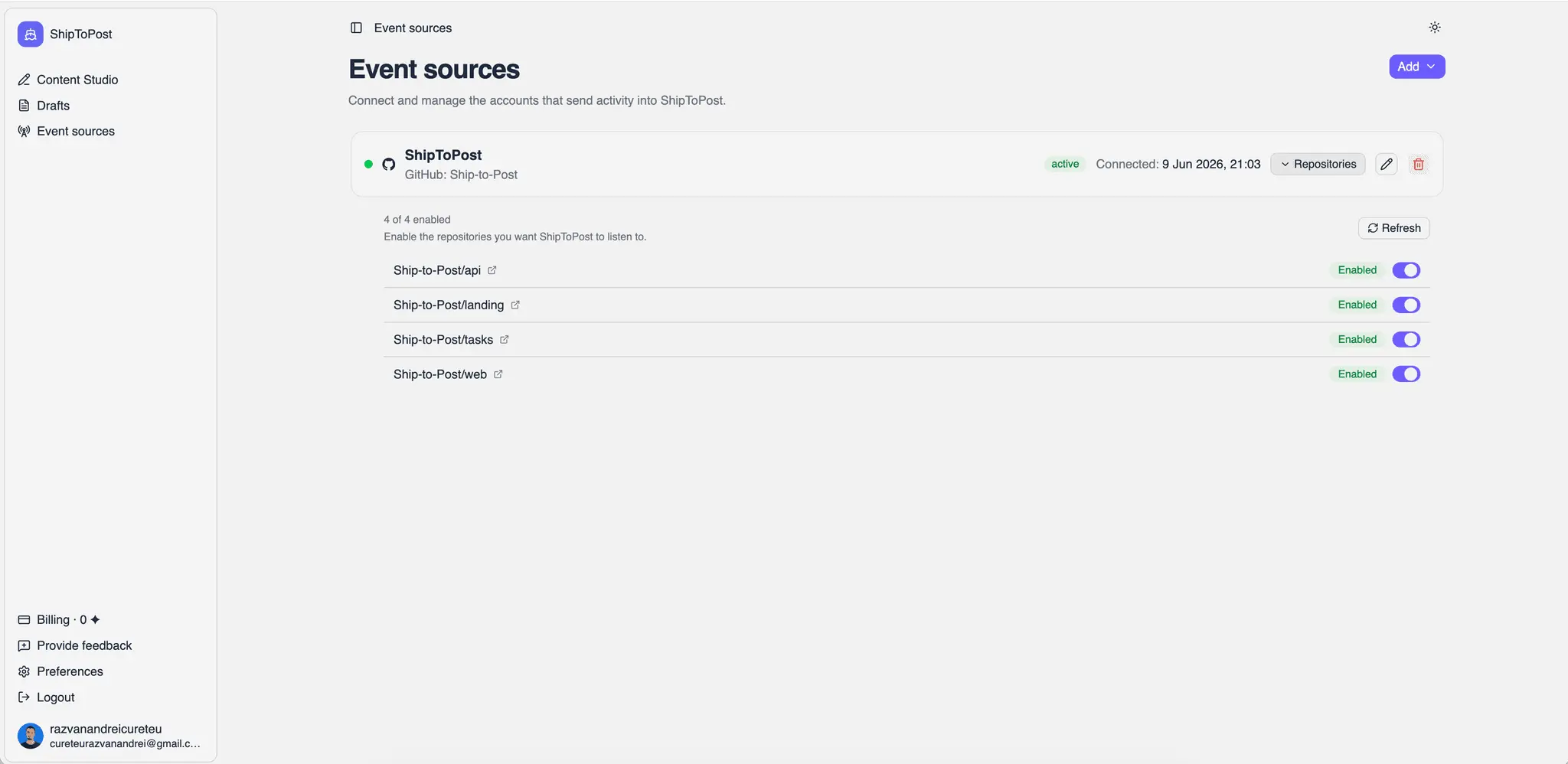 Screenshot 4 of ShipToPost