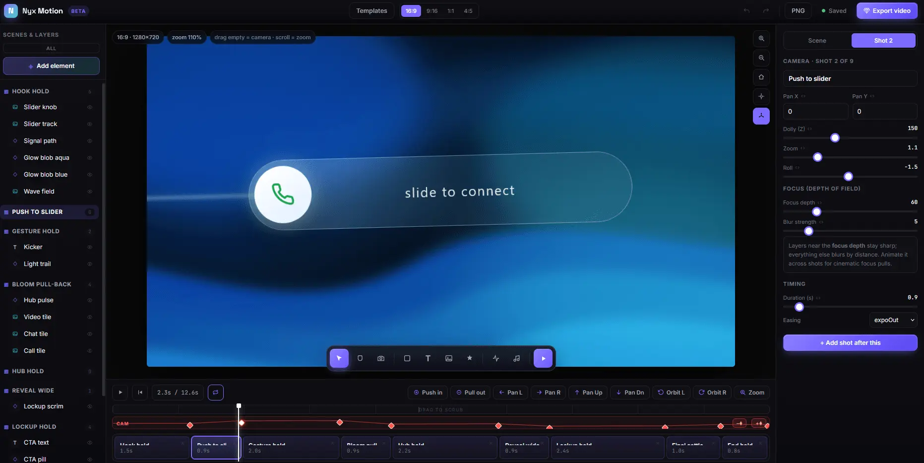 Screenshot 4 of Nyx Motion