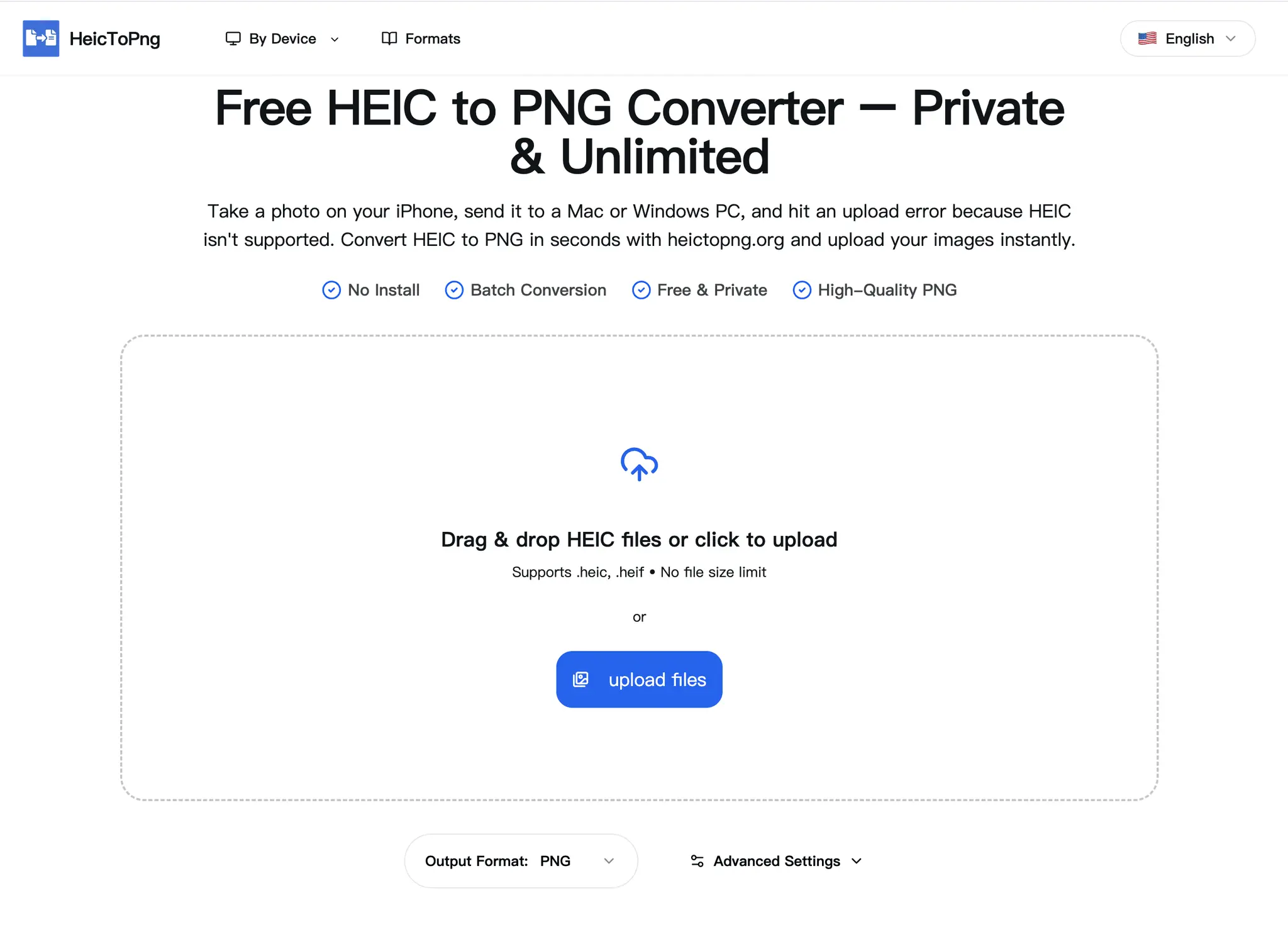Screenshot 2 of HeicToPng