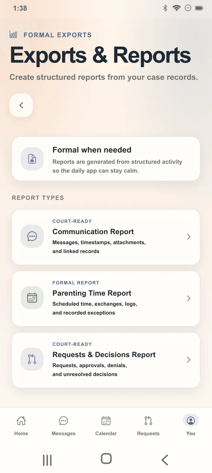 Screenshot 7 of Zuko: Structured Co-parenting Platform