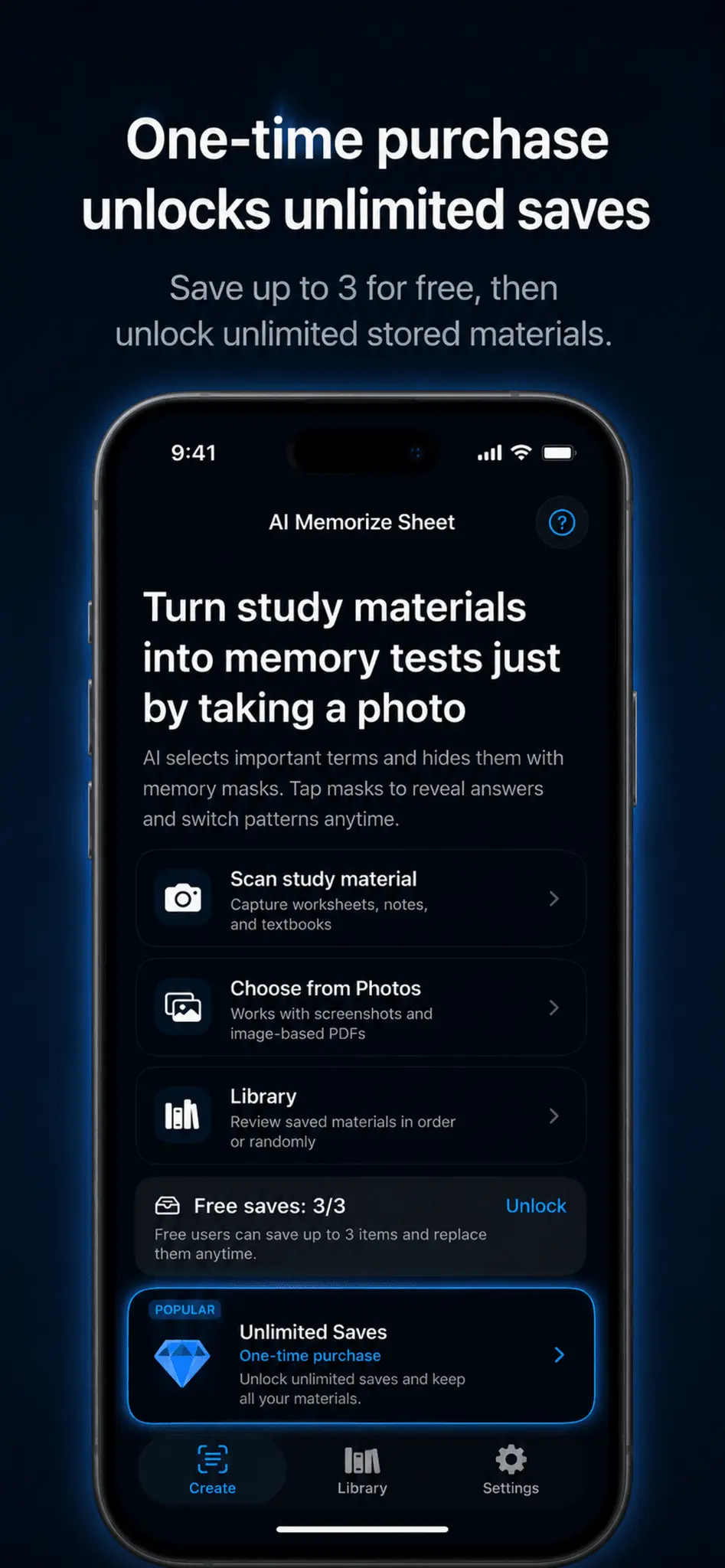 Screenshot 5 of AI Memorize Sheet