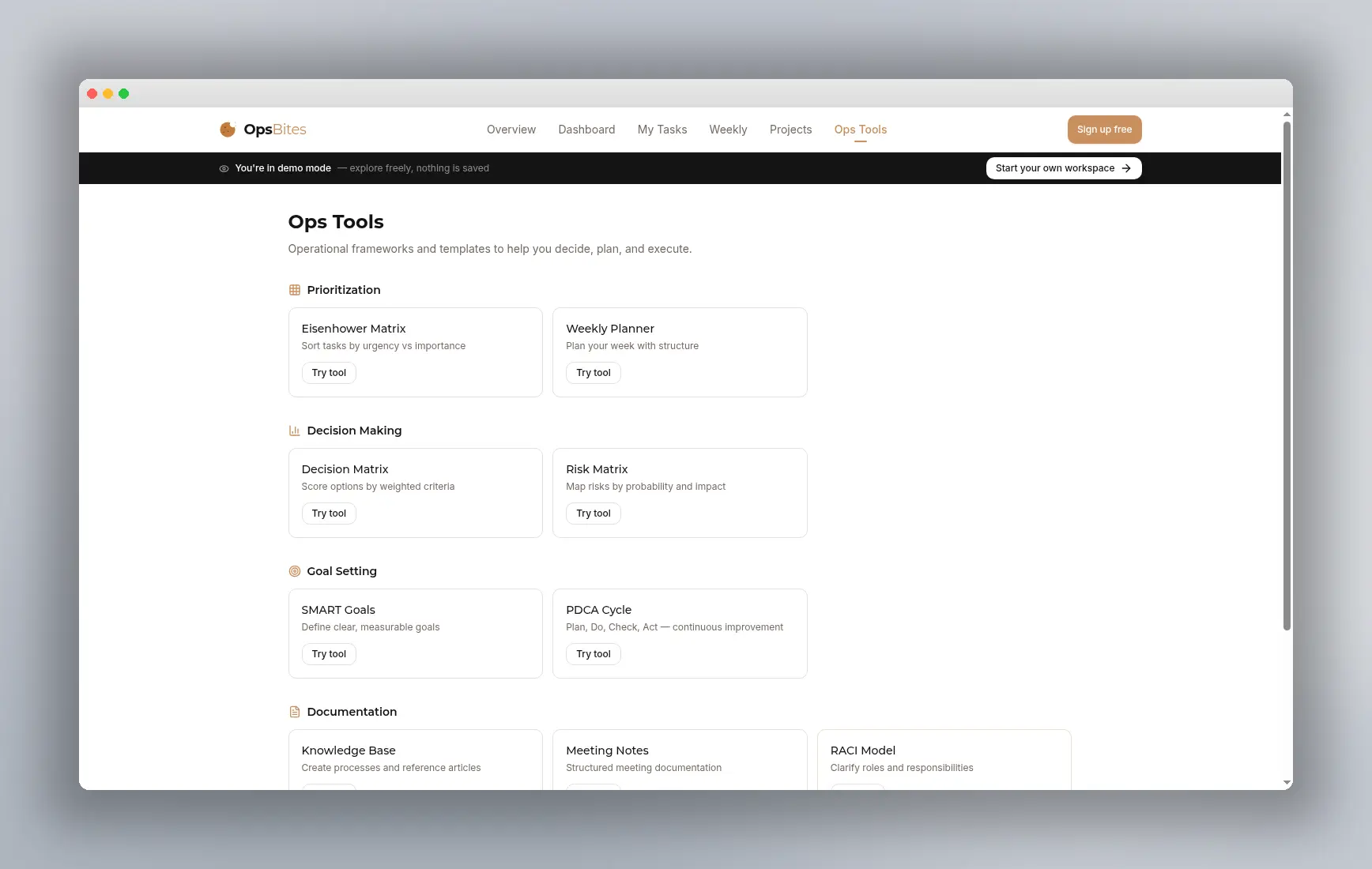 Screenshot 2 of OpsBites