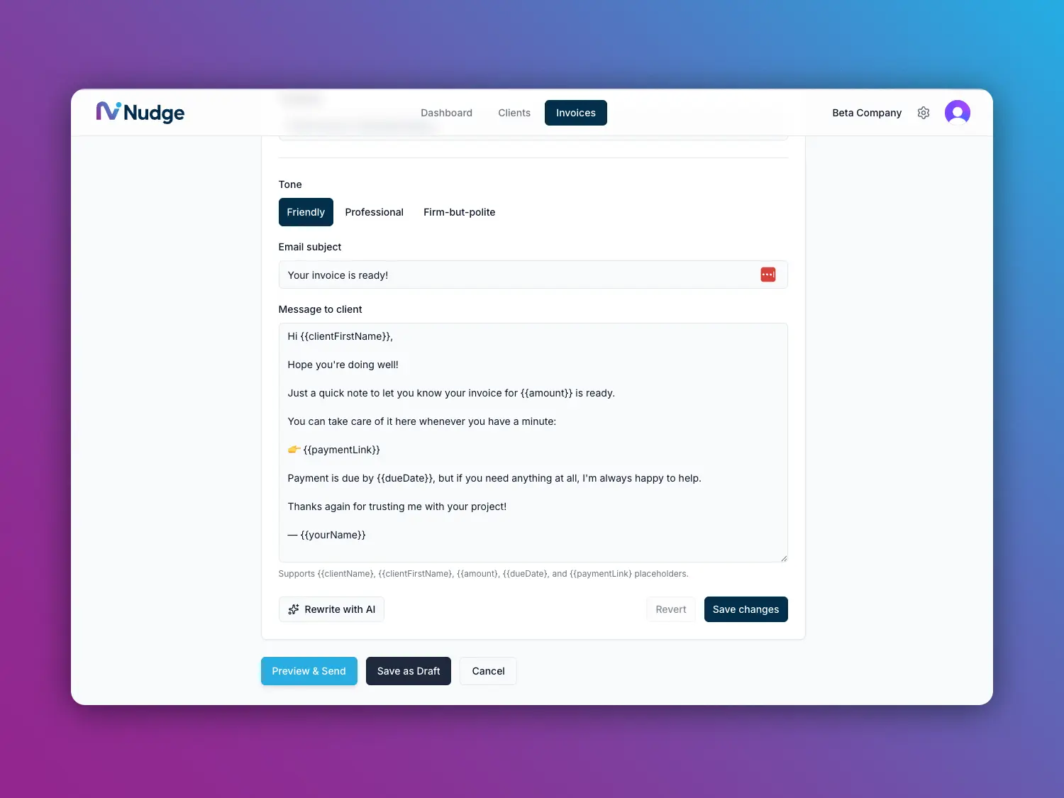 Screenshot 3 of Nudge
