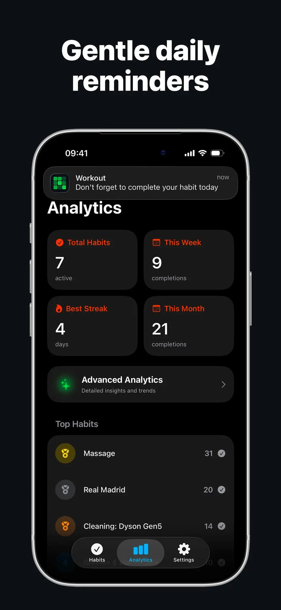 Screenshot 7 of Habit Tracker - Completer