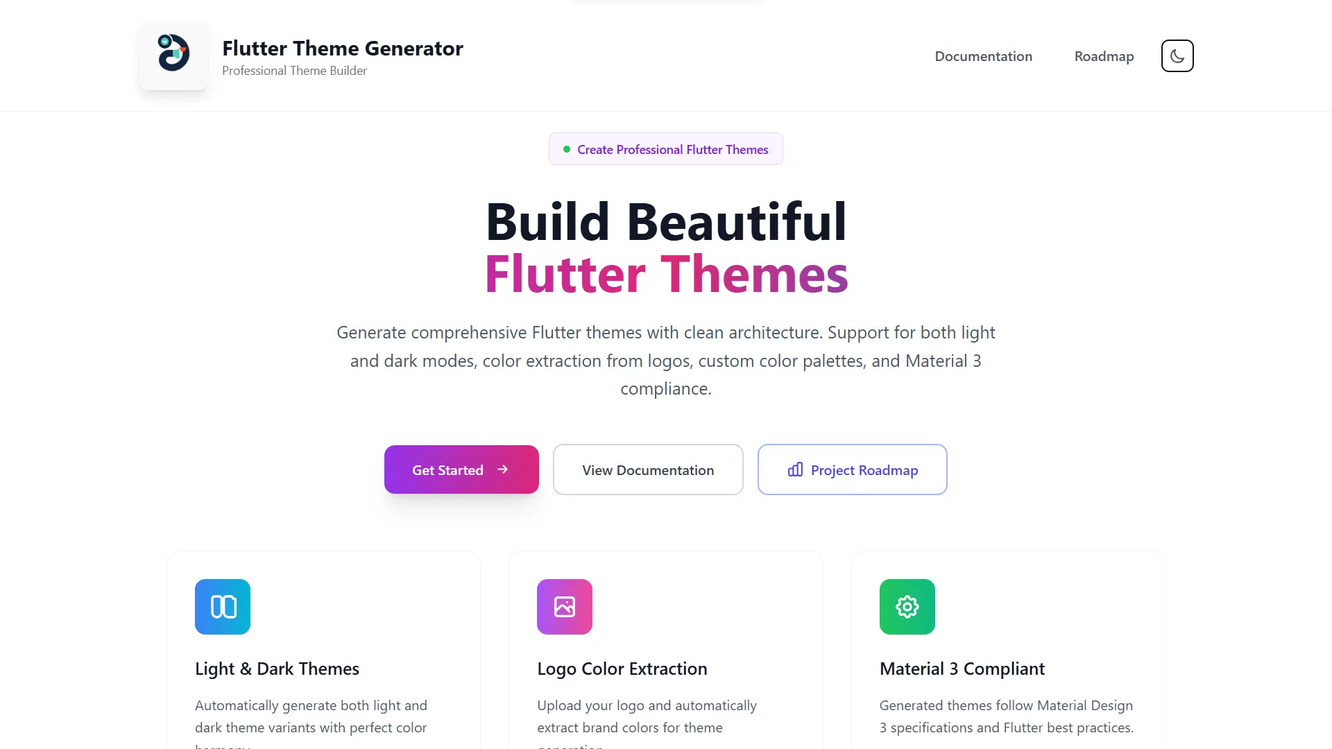 Screenshot 2 of Flutter Theme Generator
