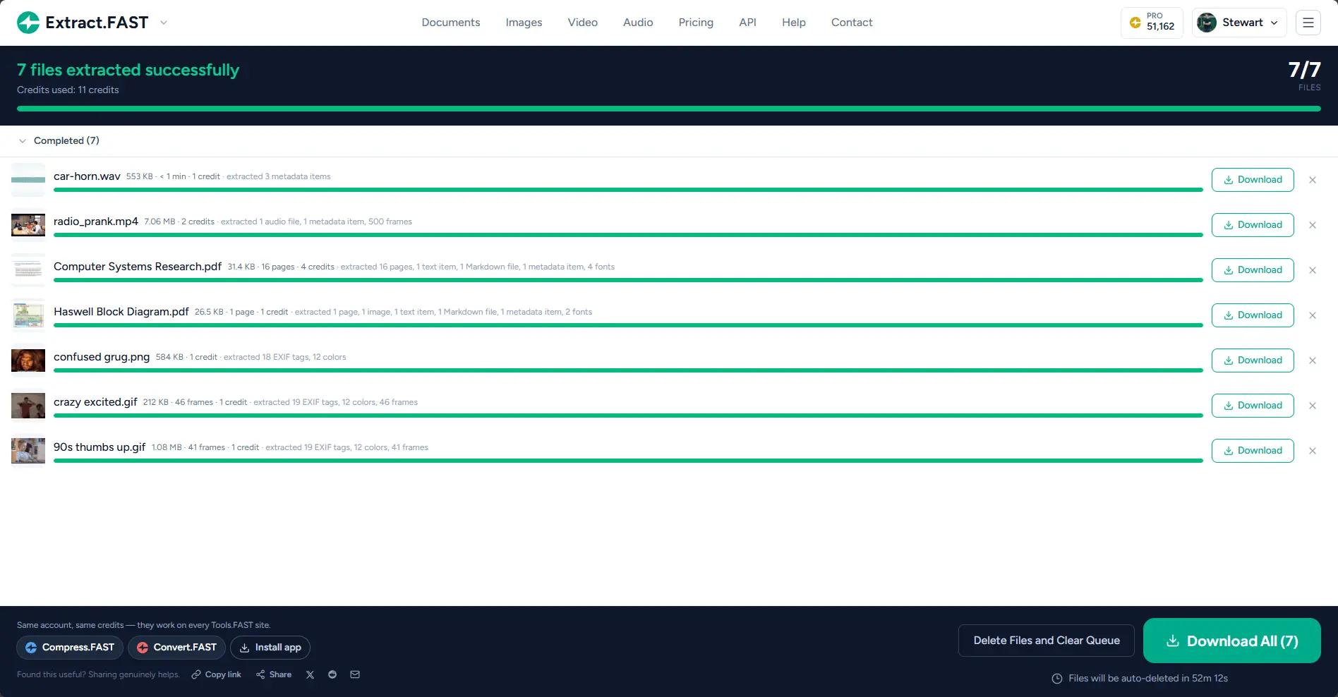 Screenshot 3 of Extract.FAST