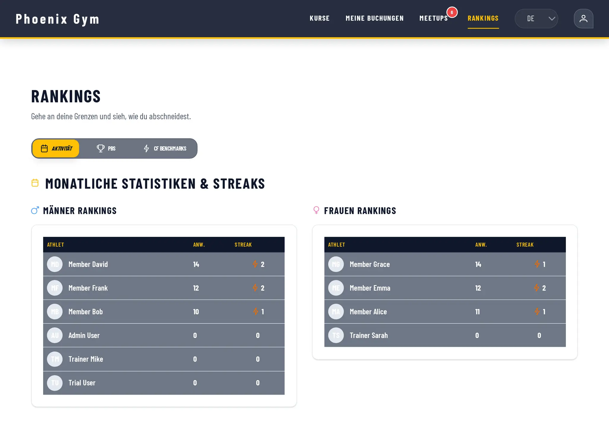 Screenshot 1 of BooklyFit