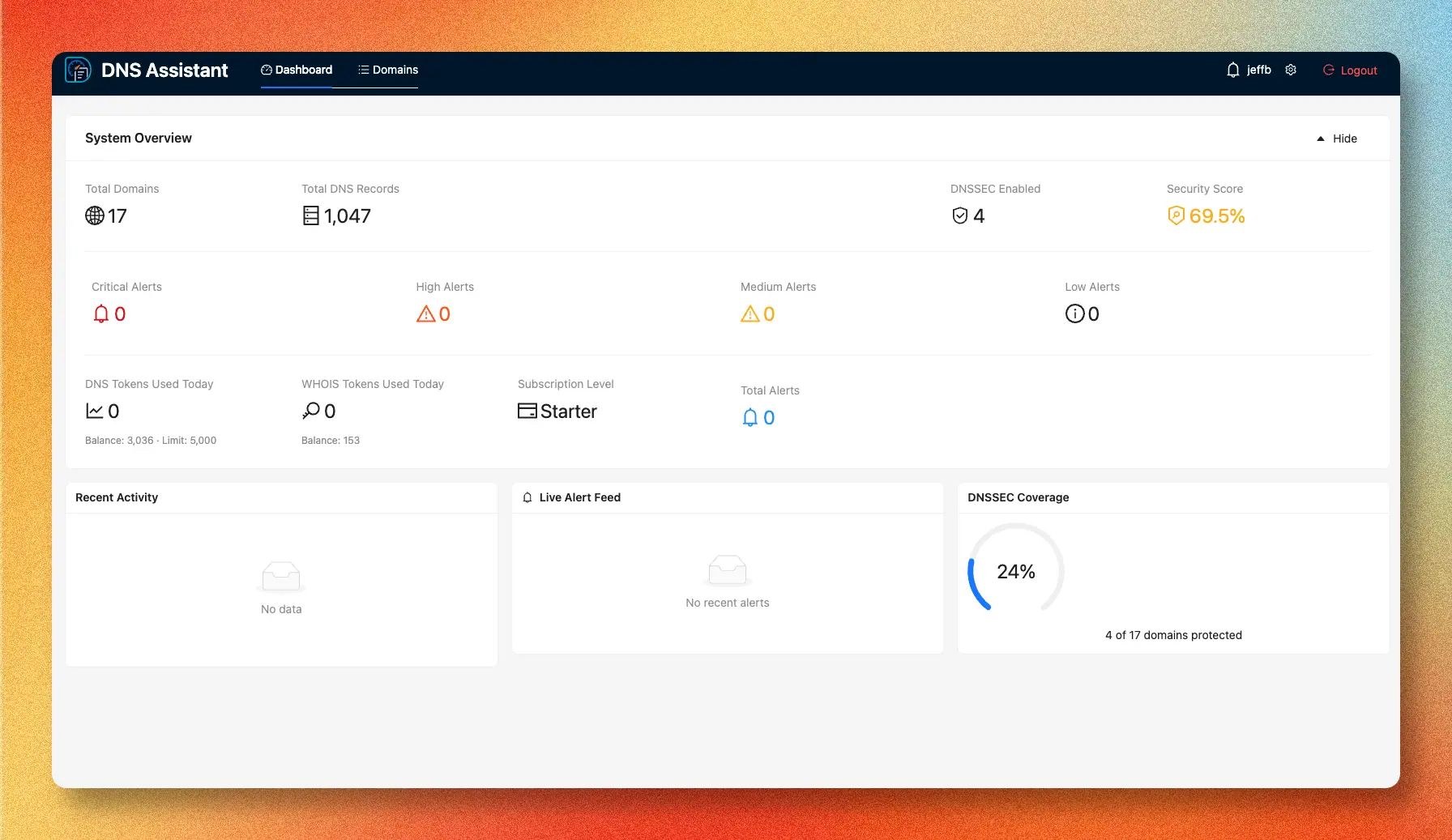 Screenshot 1 of DNS Assistant