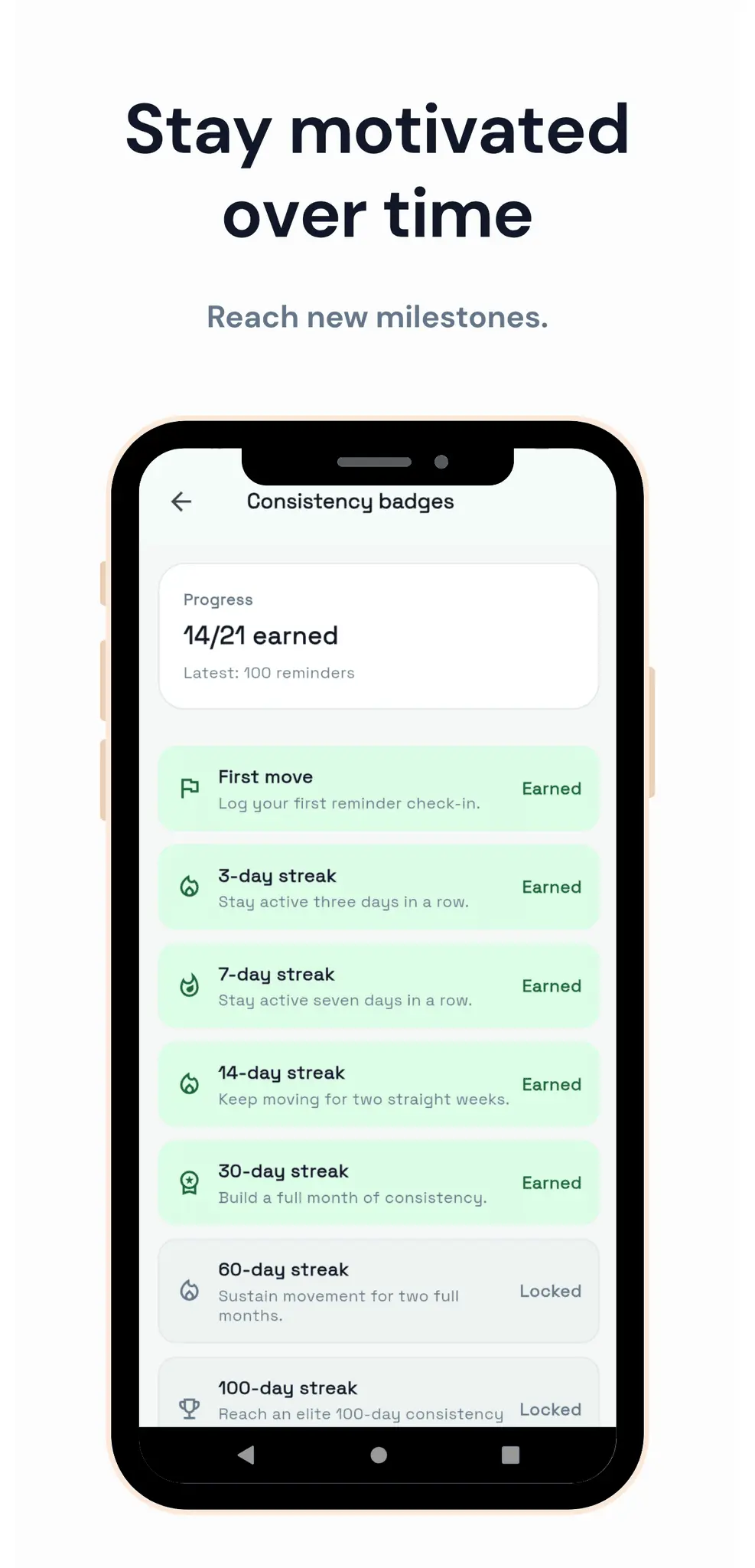 Screenshot 2 of Move Reminders
