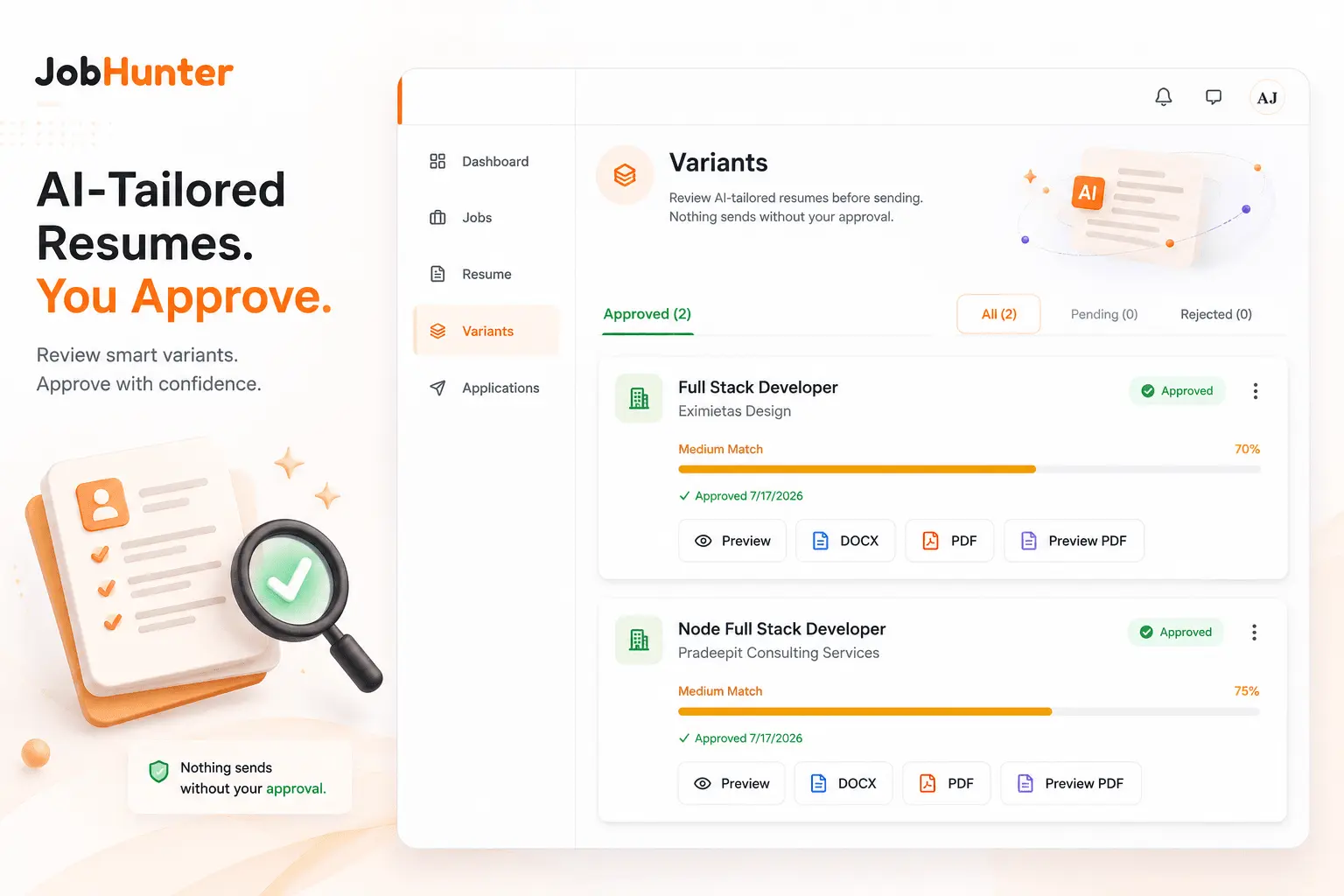 Screenshot 3 of JobHunter
