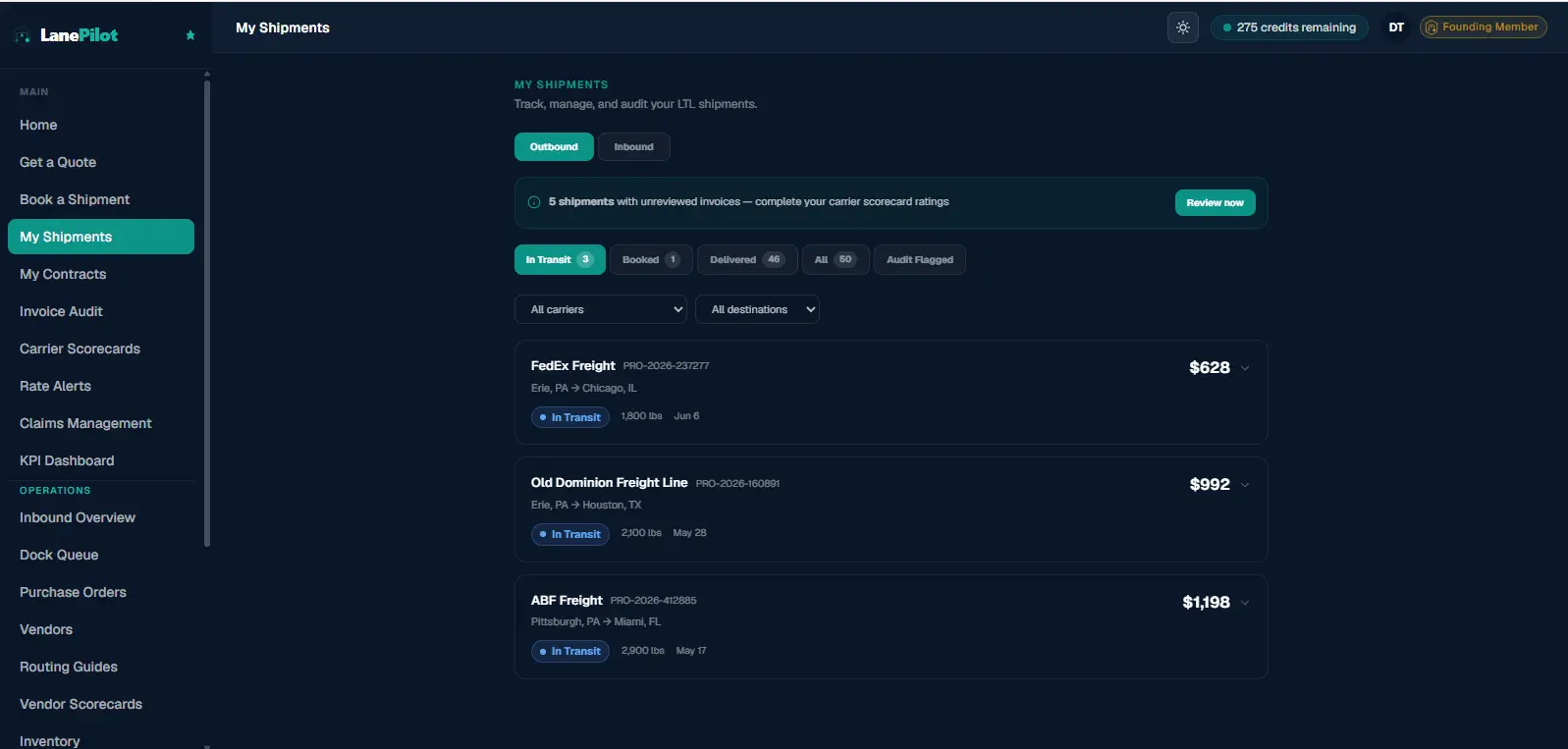 Screenshot 3 of LanePilot