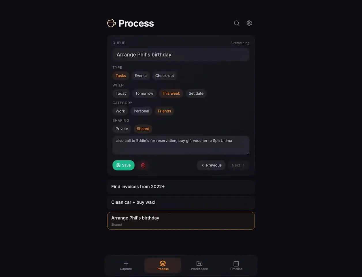 Screenshot 3 of Cappu.app