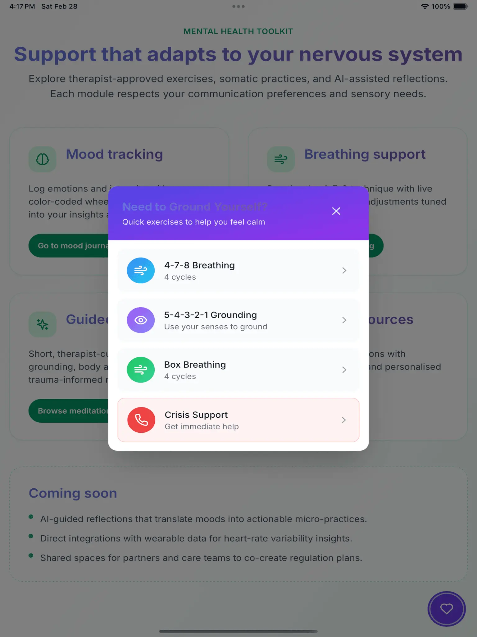 Screenshot 7 of CoRegulateAI