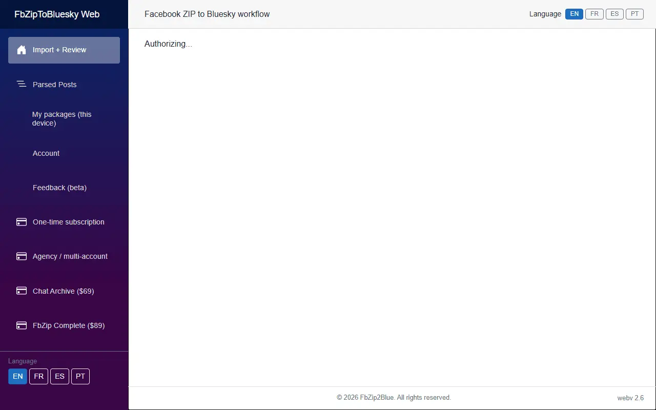 Screenshot 9 of Fbzip2Blue