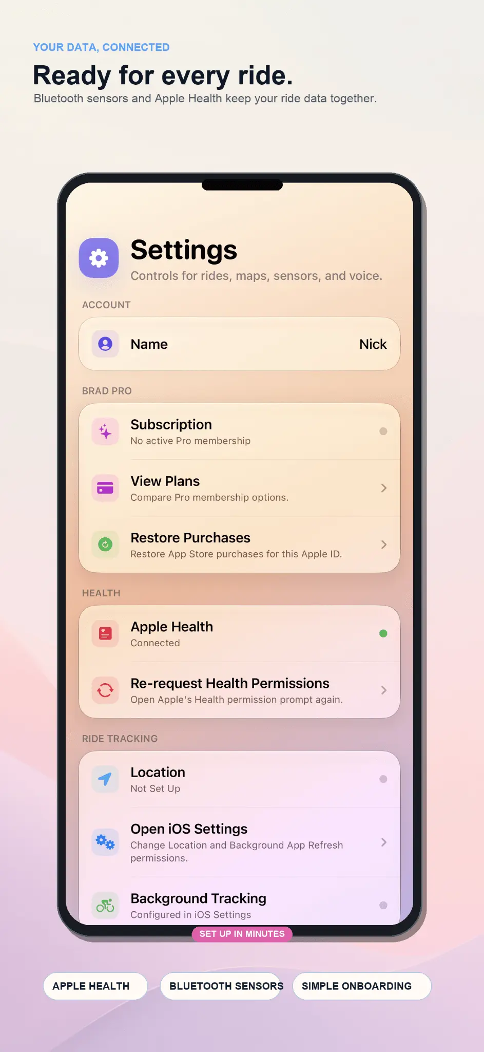 Screenshot 6 of BRAD – Bike Ride Assistant Dashboard