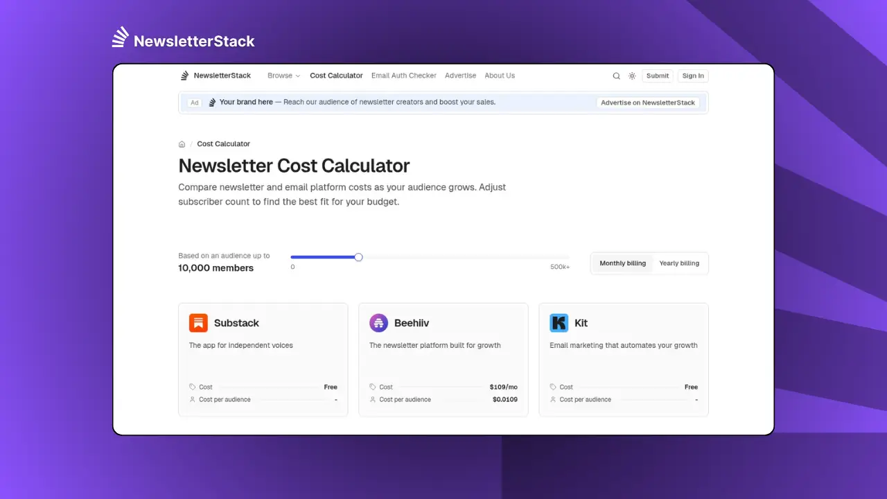 Screenshot 4 of NewsletterStack