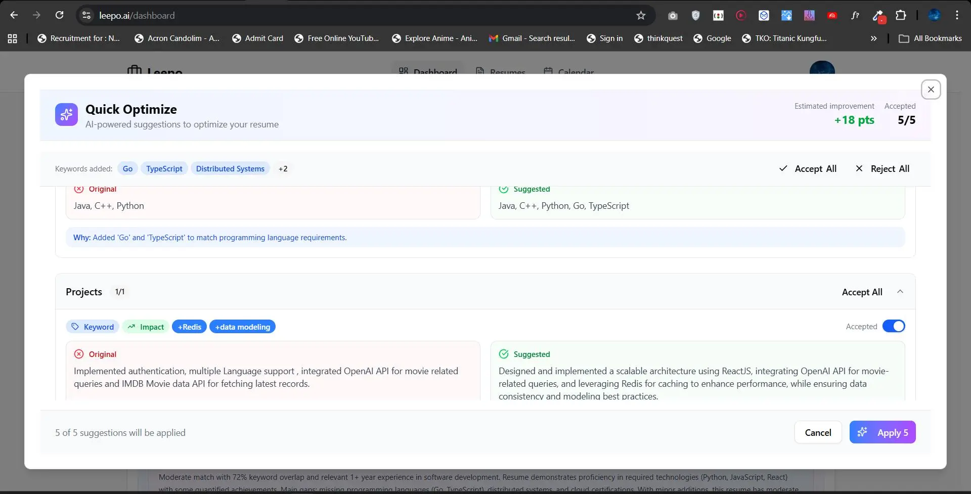 Screenshot 2 of Leepo - Track Your Job Applications