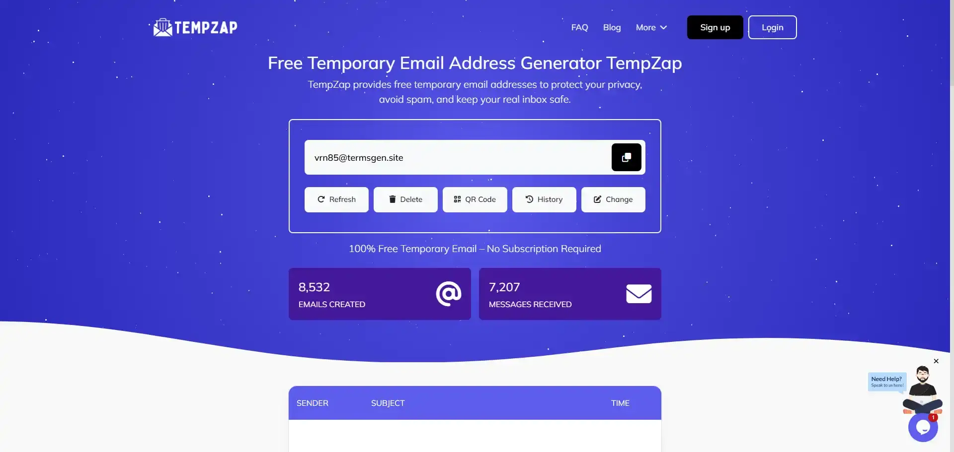 Screenshot 1 of TempZap