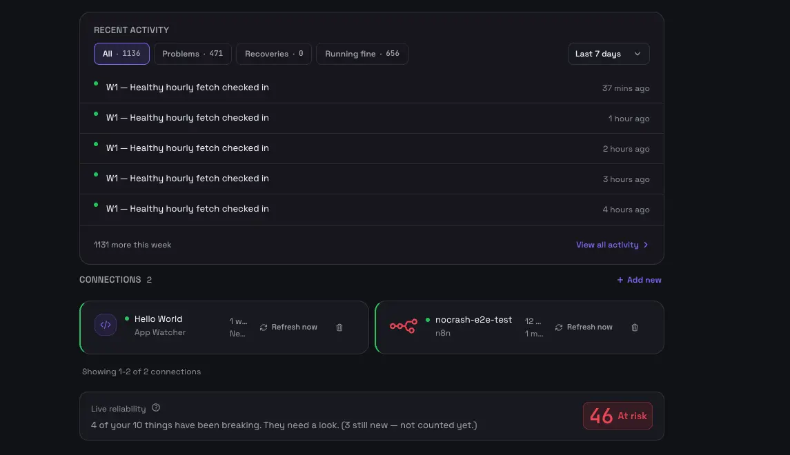 Screenshot 3 of NoCrash