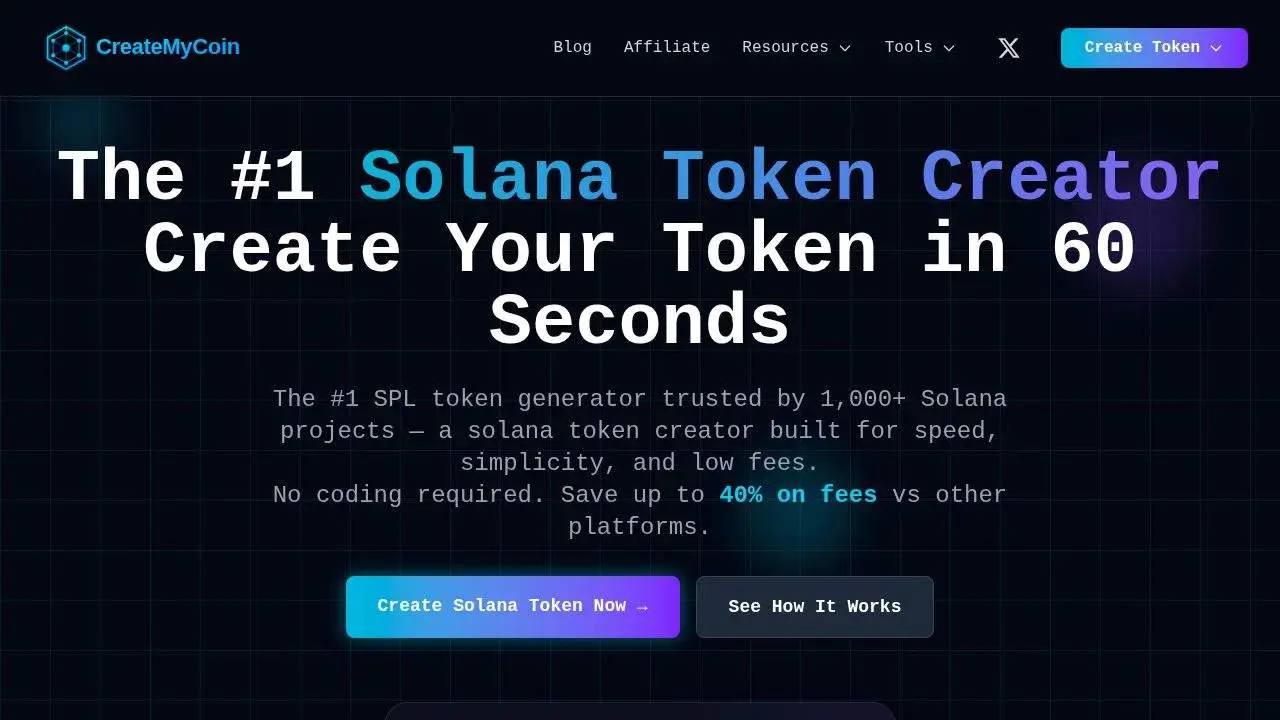 Screenshot 1 of CreateMyCoin