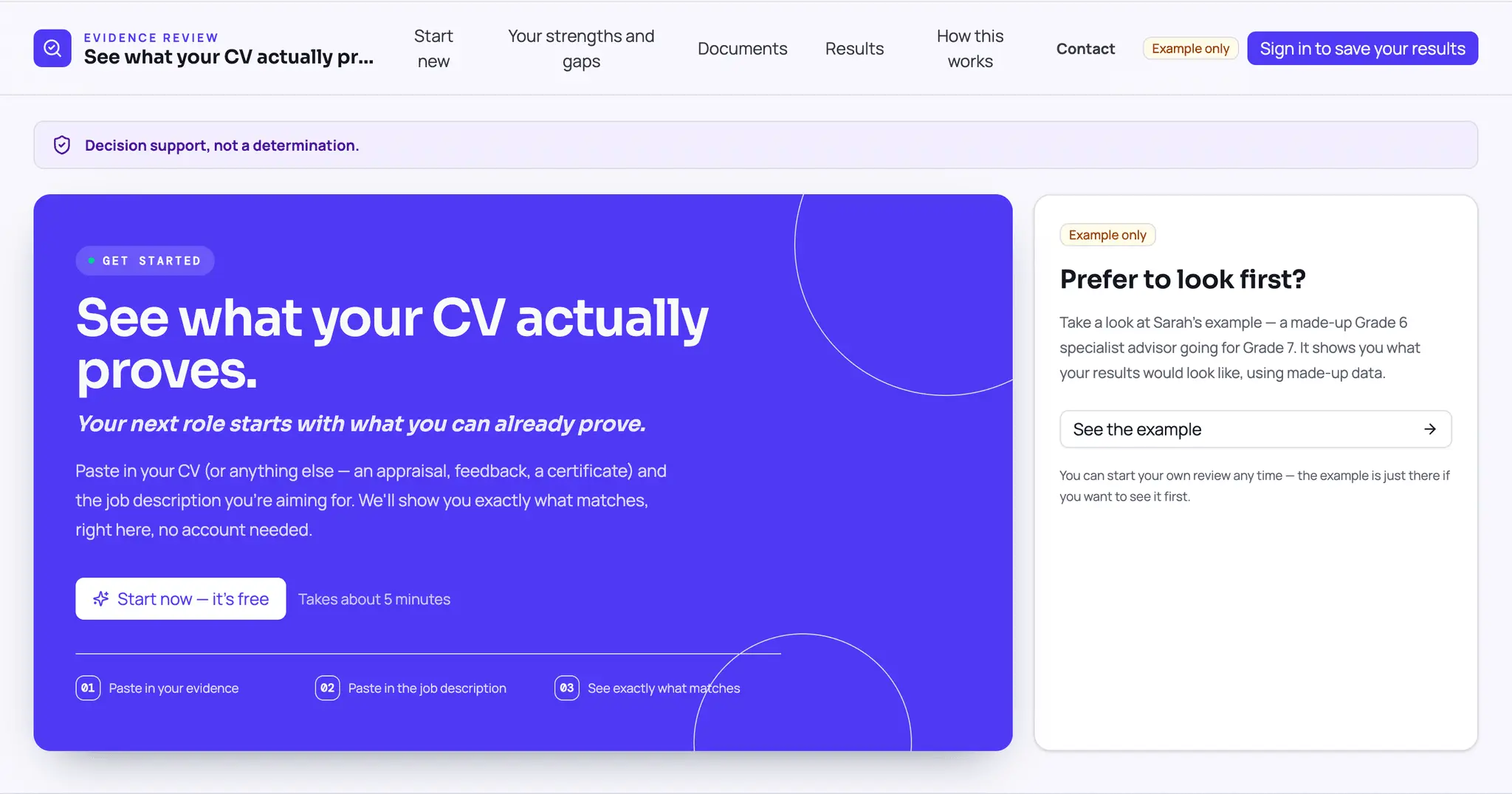 Screenshot 1 of ProveMyCV