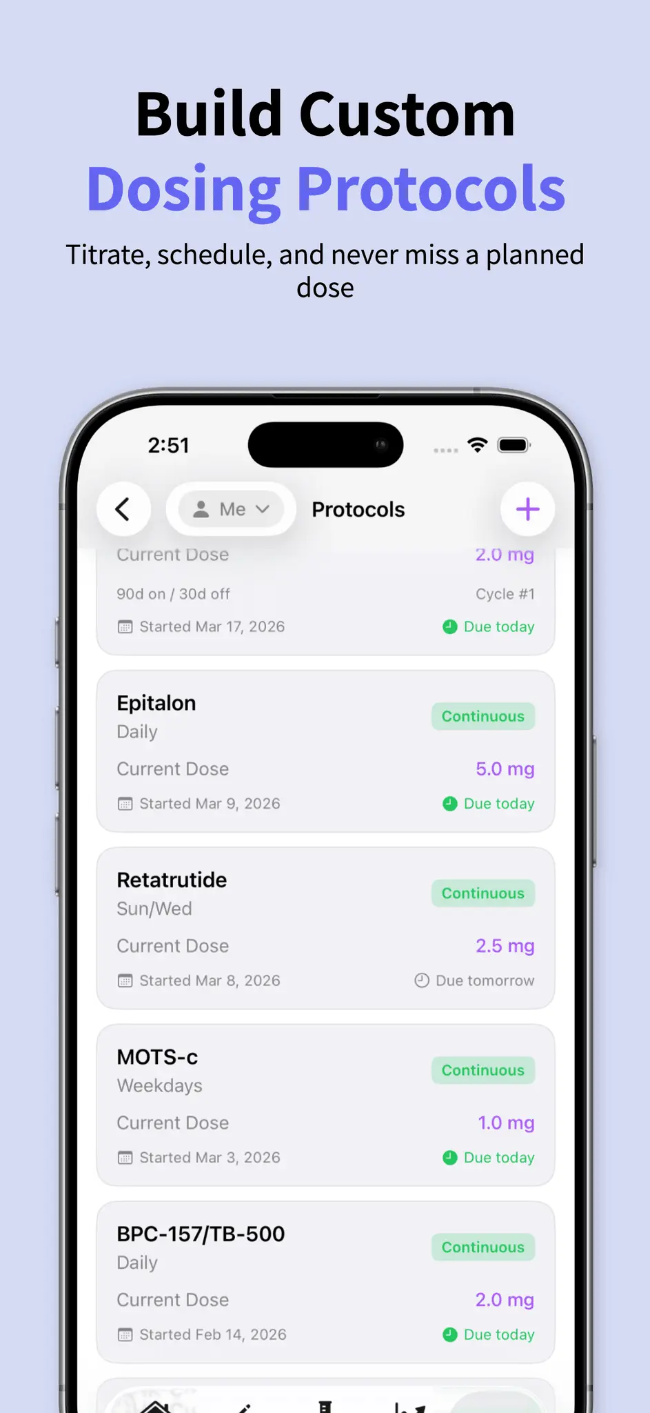 Screenshot 4 of VeriPep Tracker