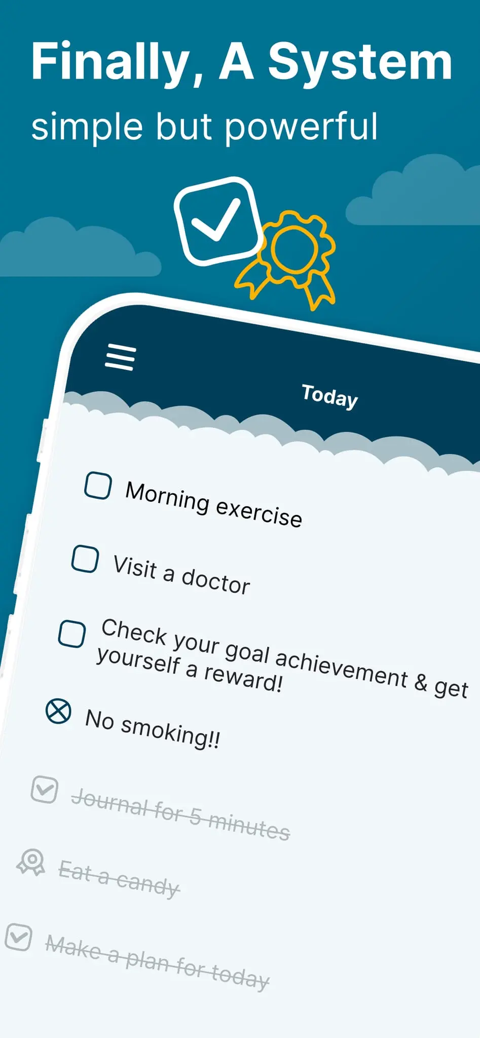 Screenshot 1 of Achiever Life: Goals & Habits tracker