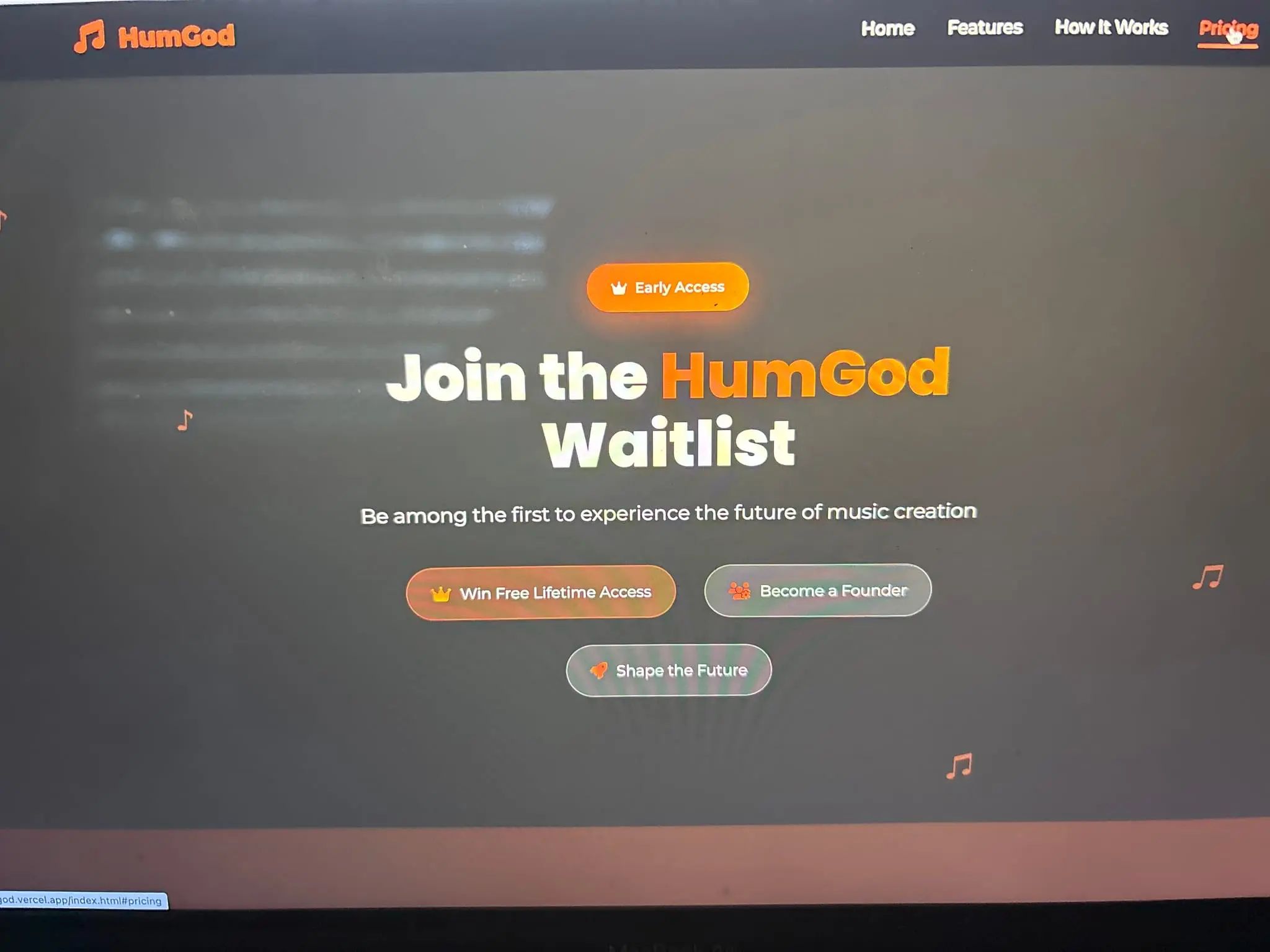 Screenshot 1 of HumGod