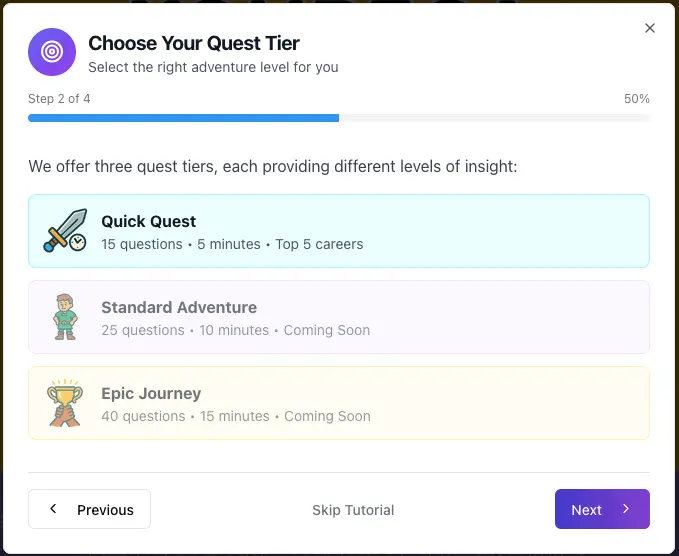 Screenshot 10 of YouReGa - Fun Career Test RPG