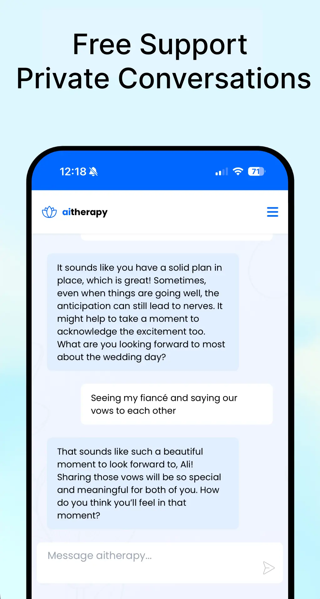 Screenshot 3 of Aitherapy
