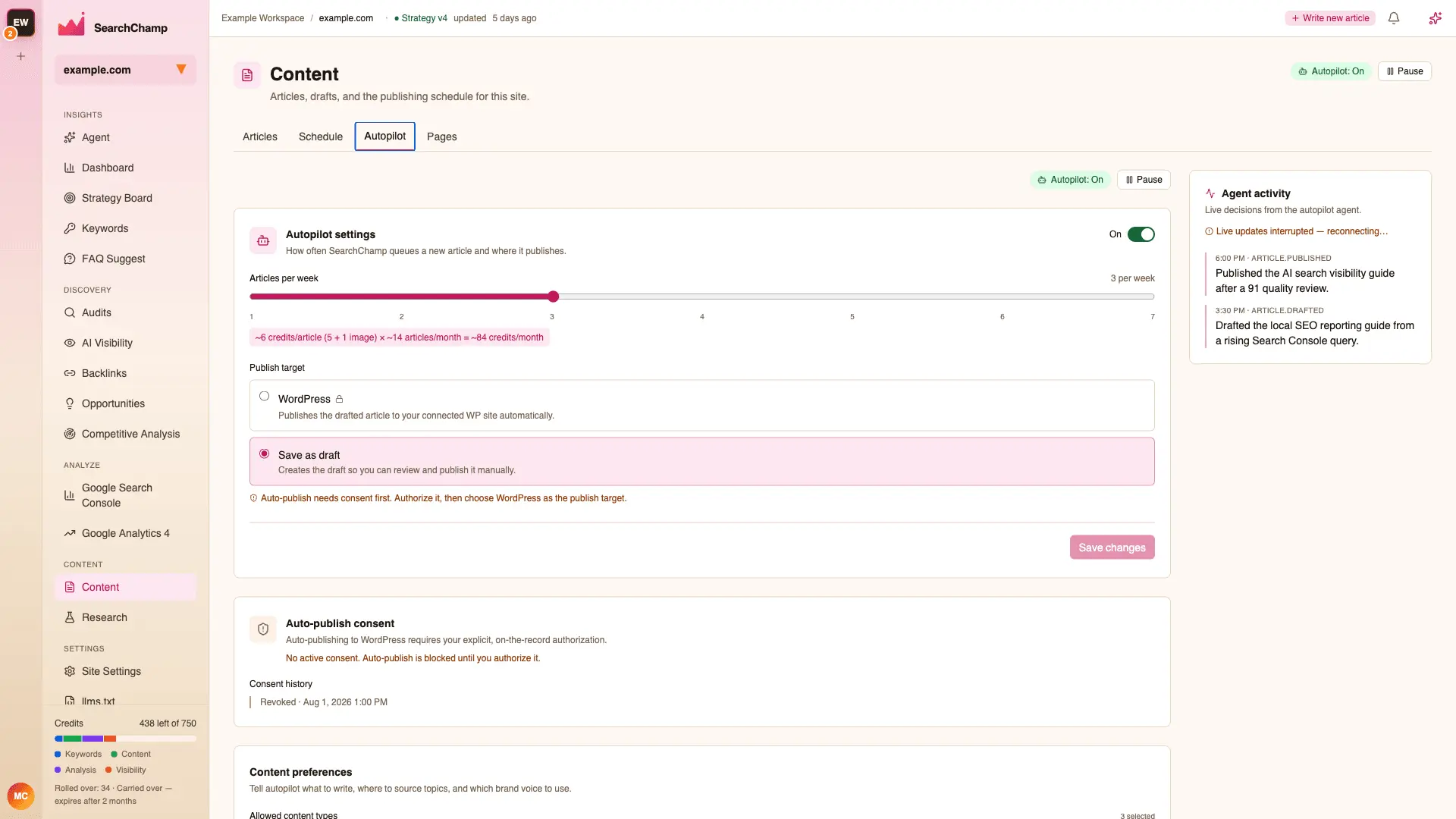 Screenshot 3 of SearchChamp