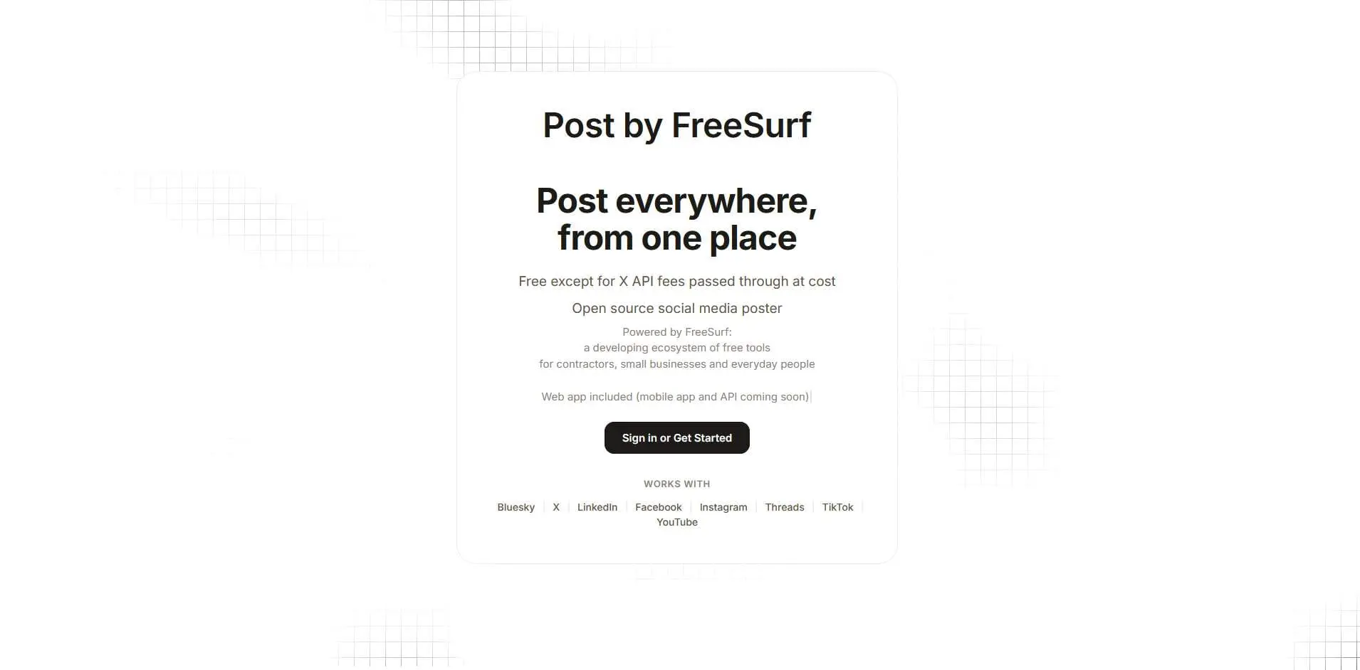 Screenshot 1 of Post by FreeSurf