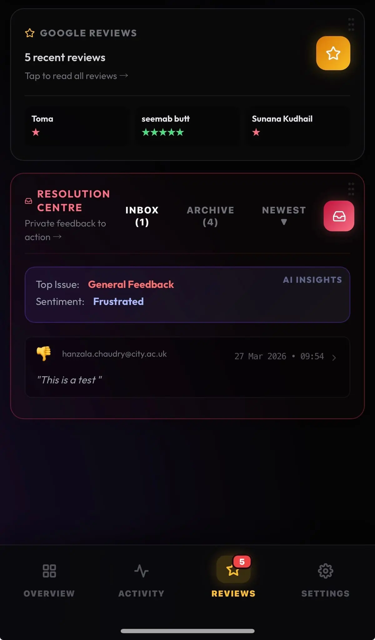 Screenshot 5 of Titanium — Smart Review Stands