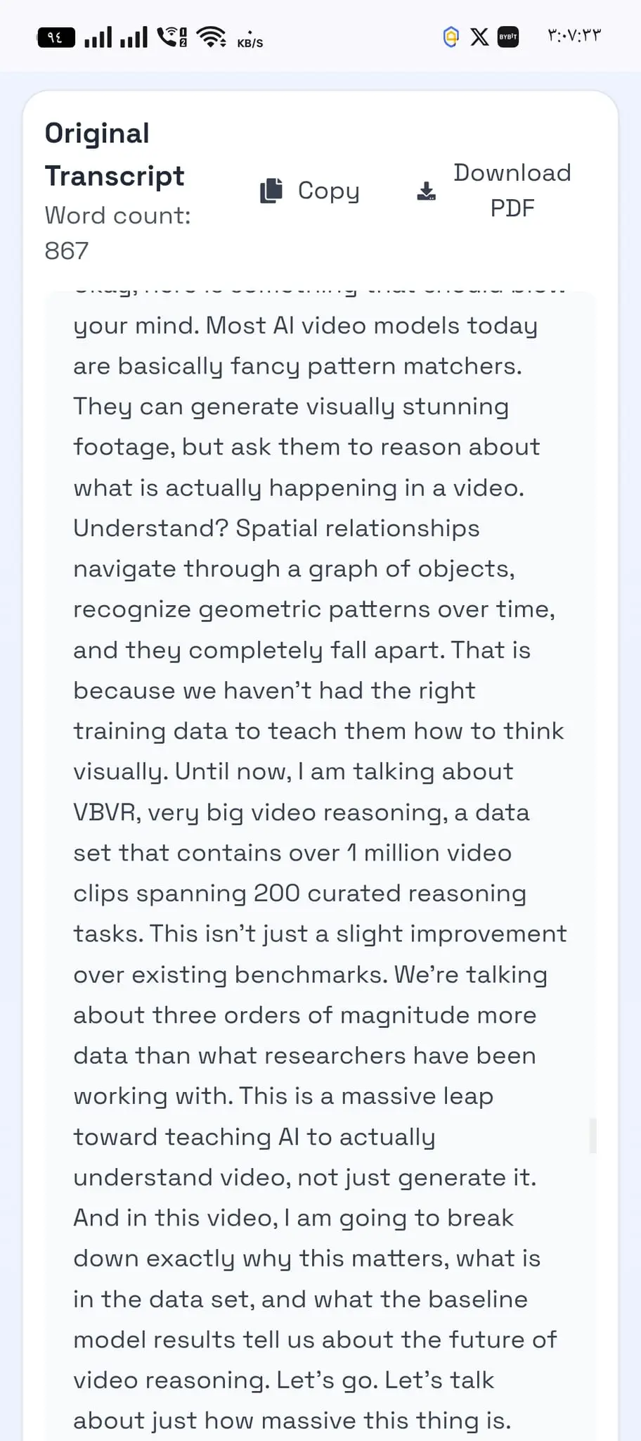 Screenshot 4 of Transcripta AI