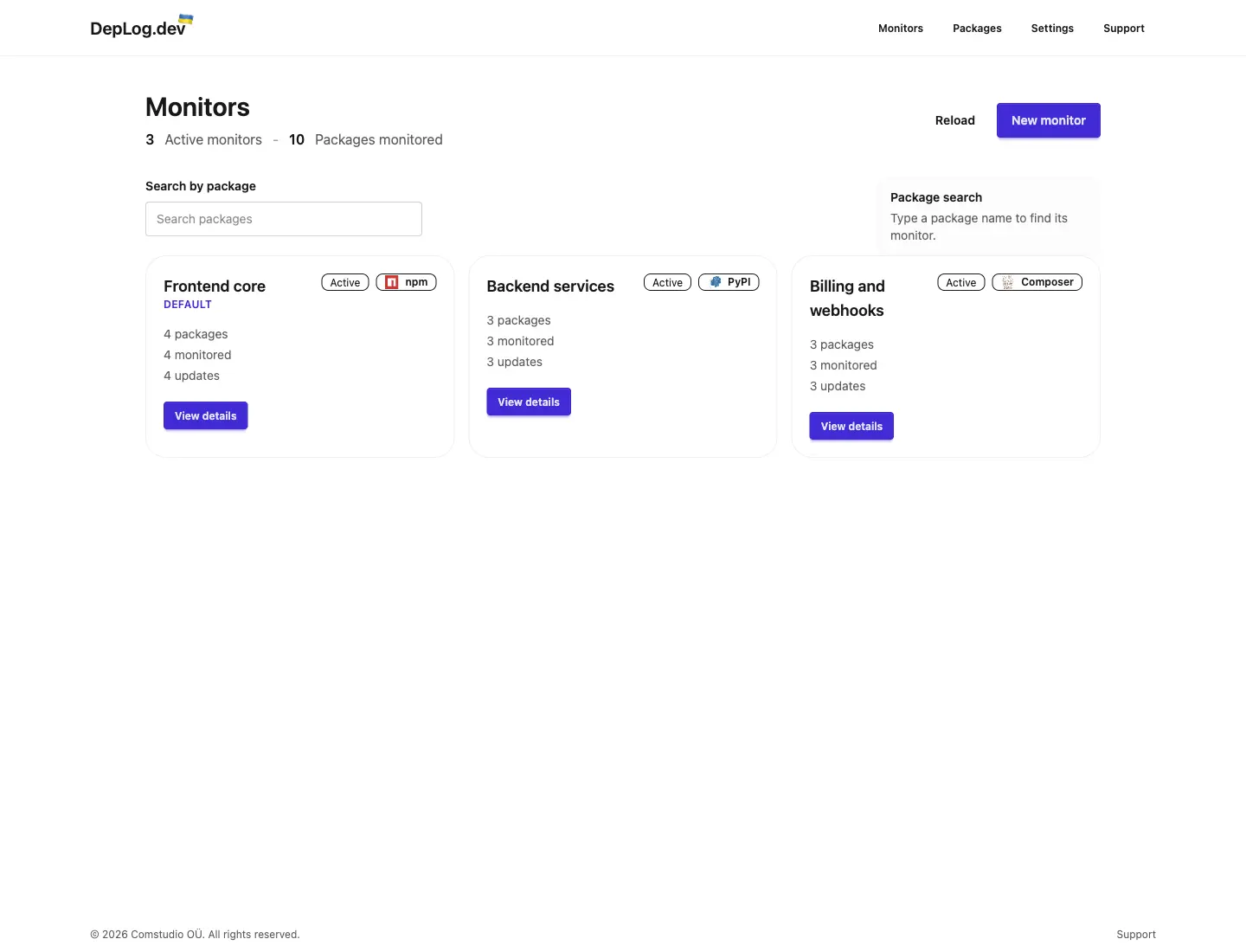 Screenshot 2 of DepLog