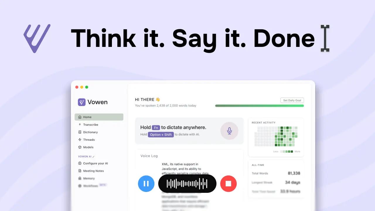 Screenshot 2 of Vowen