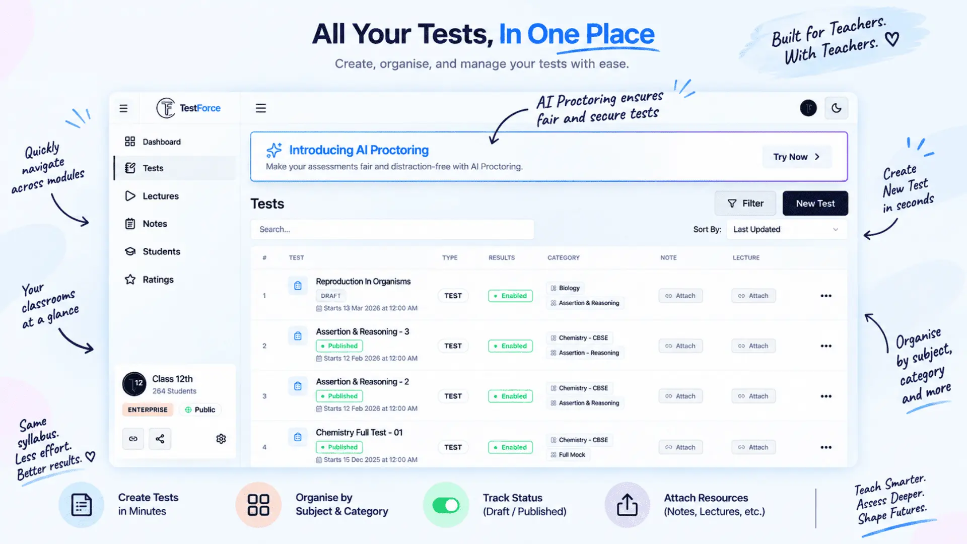 Screenshot 4 of TestForce Teacher
