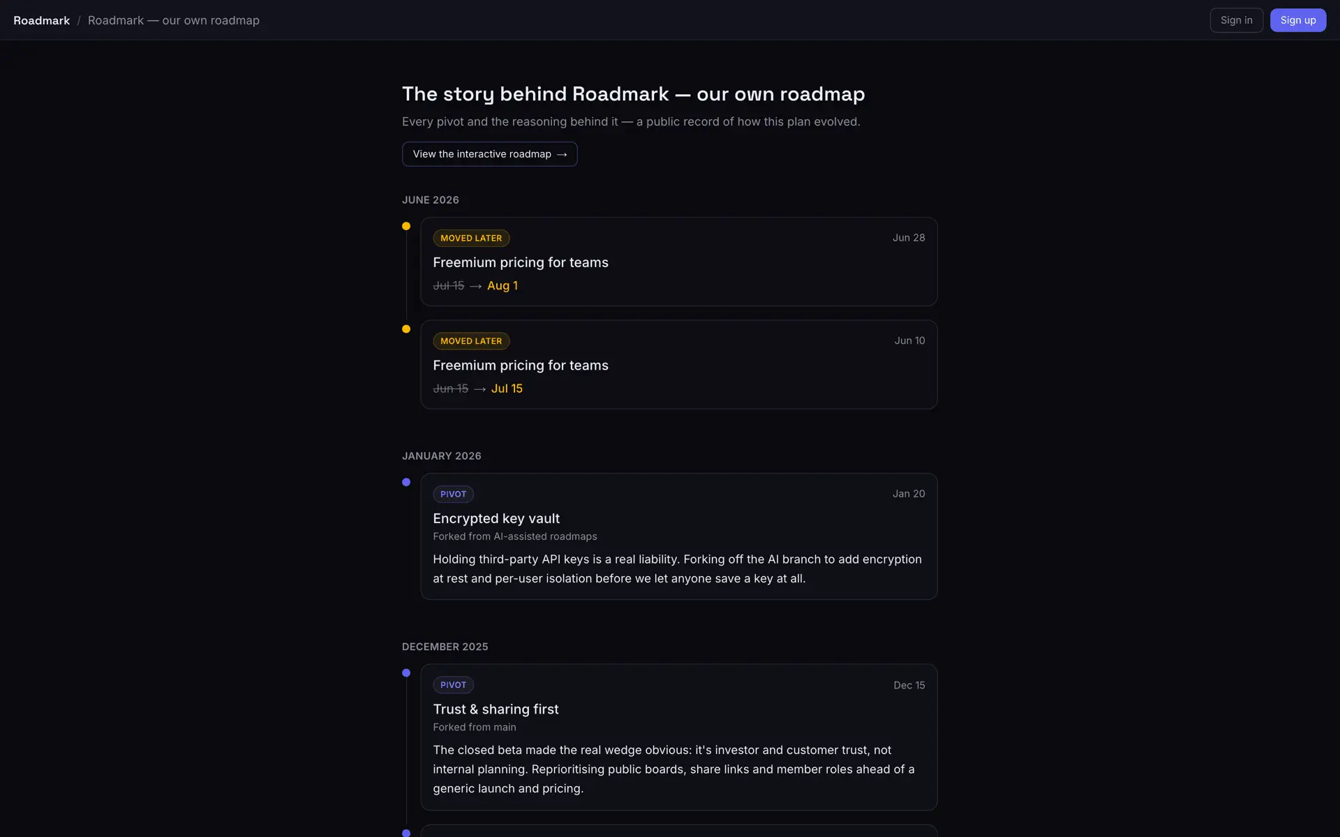 Screenshot 4 of Roadmark