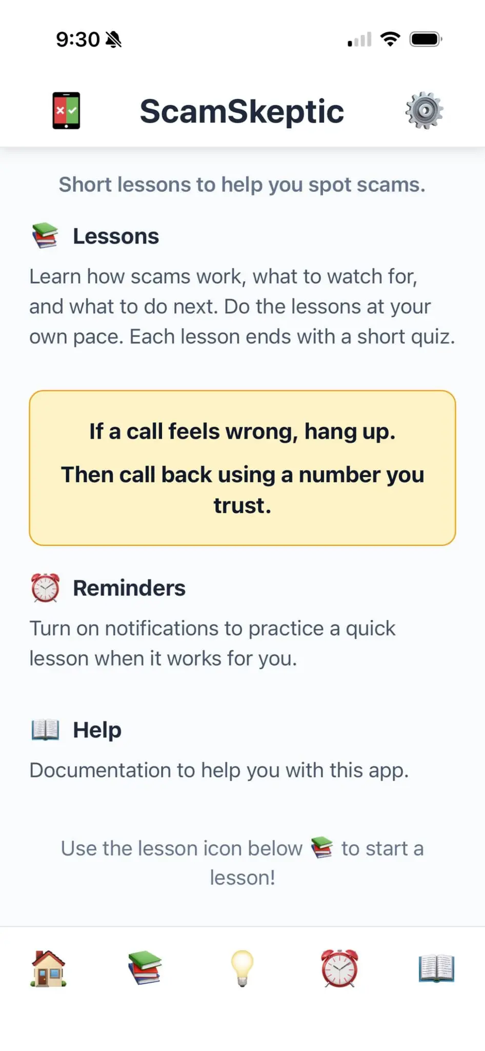 Screenshot 6 of ScamSkeptic