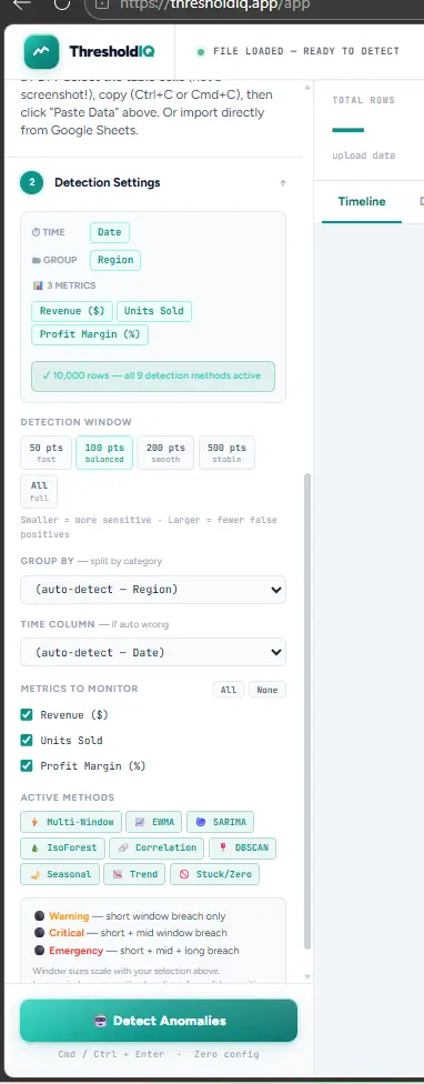 Screenshot 7 of ThresholdIQ