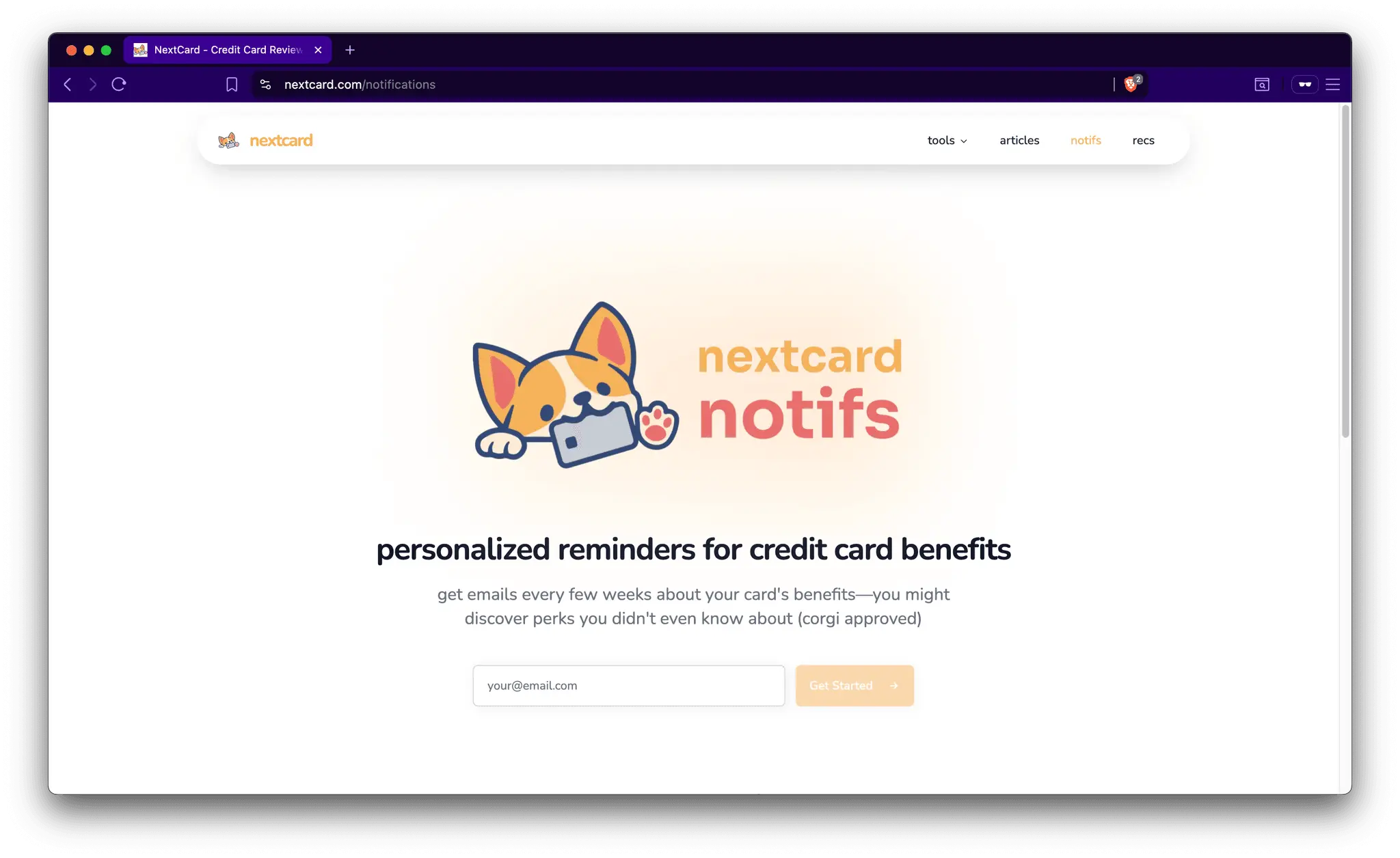 Screenshot 2 of NextCard Notifs