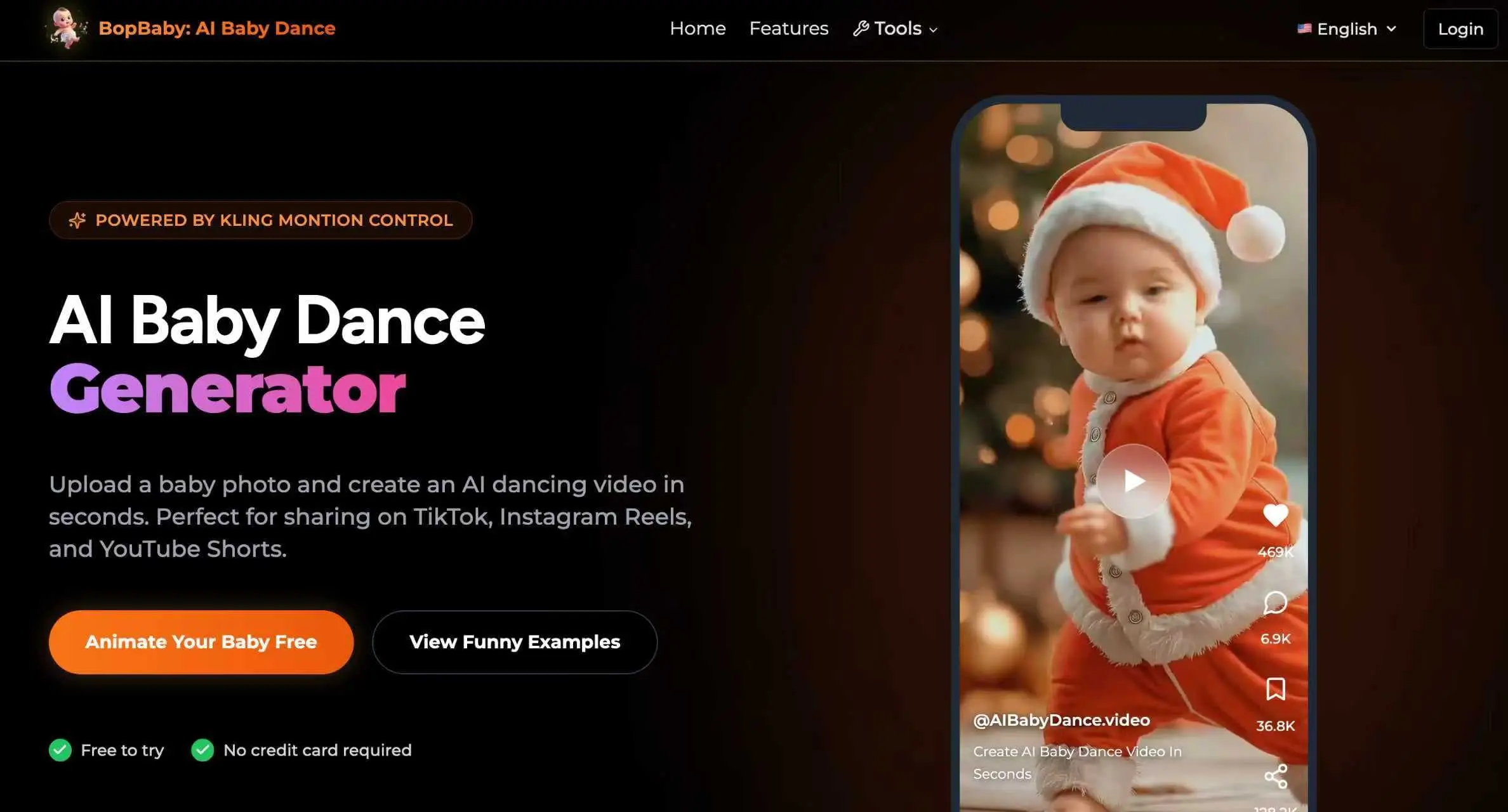 Screenshot 2 of AI Baby Dance Video Generator