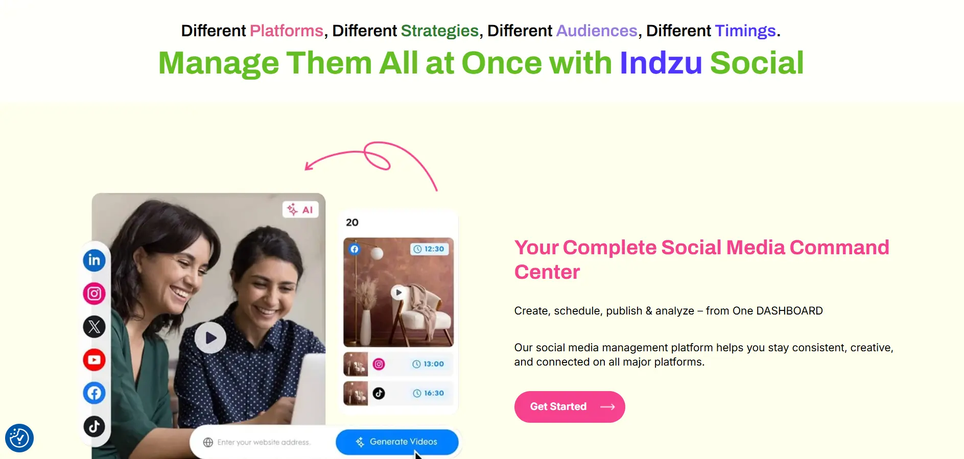 Screenshot 2 of Indzu Social