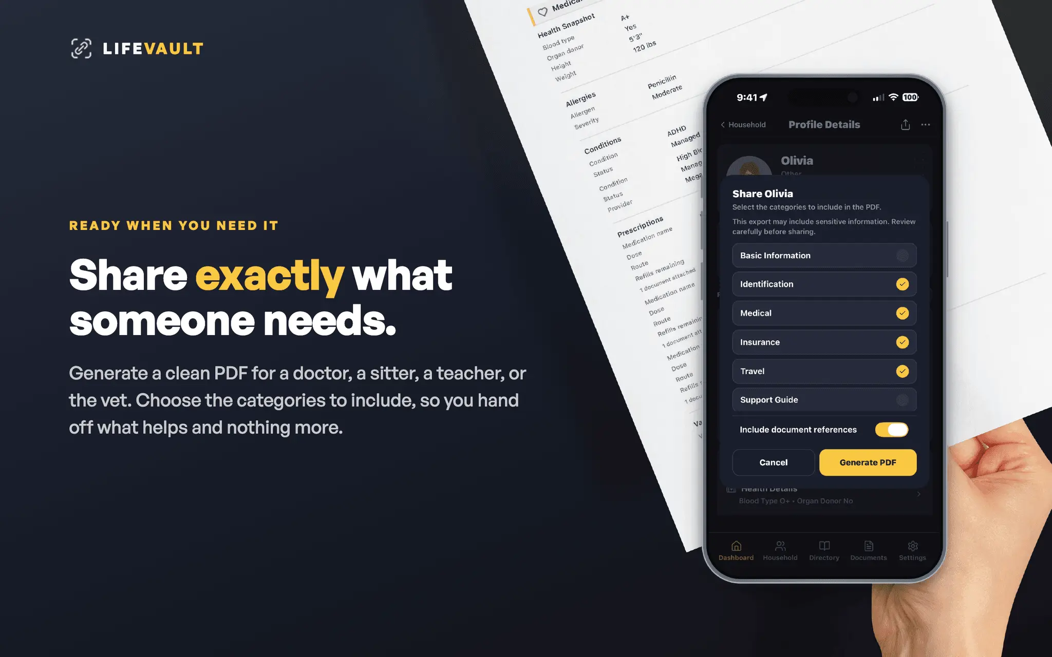 Screenshot 7 of LifeVault: Family Organizer