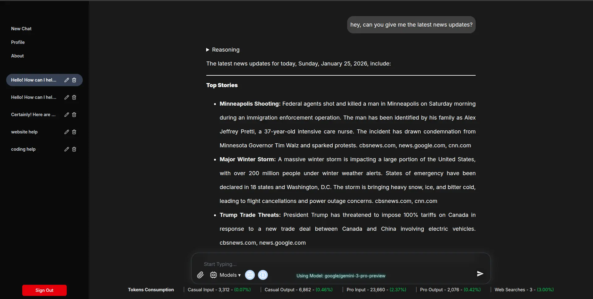 Screenshot 2 of VividLLM