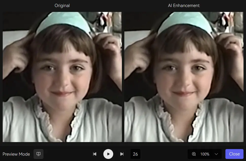 Screenshot 2 of AVCLabs Video Enhancer AI