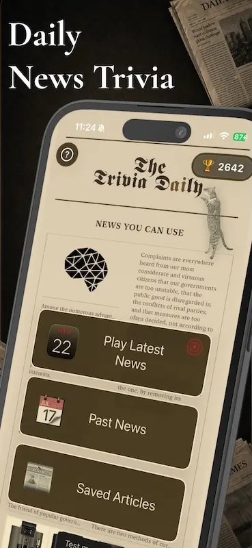 Screenshot 1 of The Trivia Daily