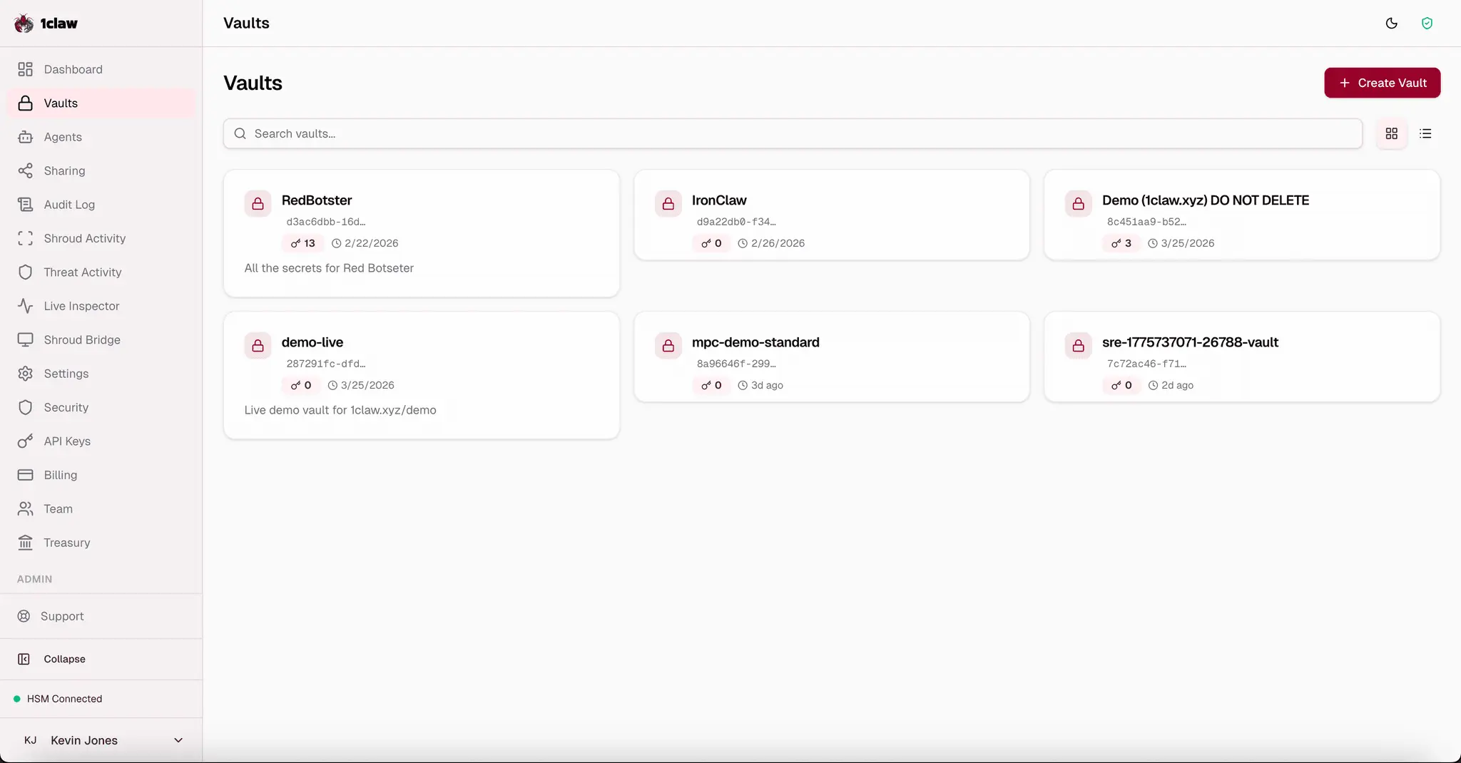 Screenshot 4 of 1Claw